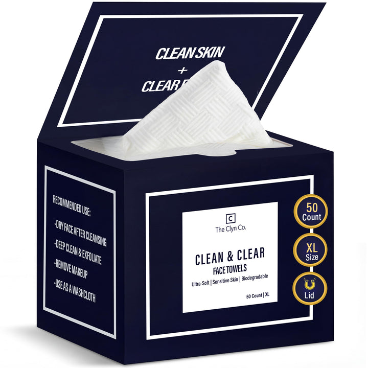 The Clyn Co. front box showing magnetic lid and premium packaging, elevates vanity storage