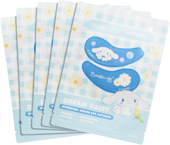 The Crème Shop front packaging showing cute Cinnamoroll design and benefits