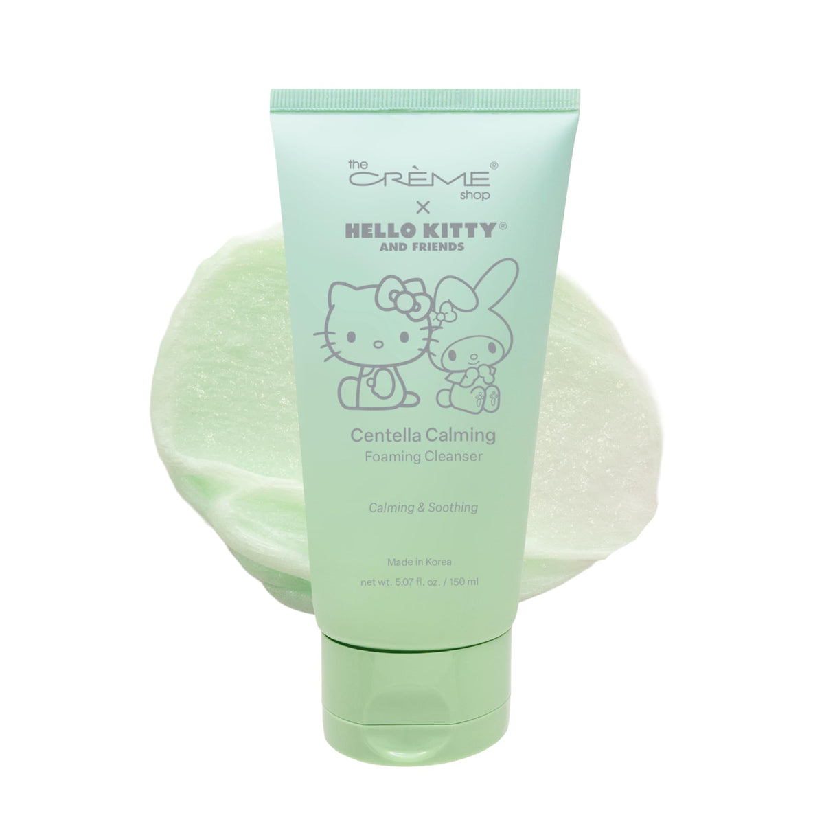 The Crème Shop front packaging showing Hello Kitty design and product name for shelf appeal