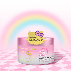 The Crème Shop Hello Kitty front packaging showing product and brand for collectible appeal