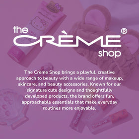 The Crème Shop toner in routine being patted onto skin for soothing barrier support