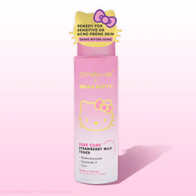 The Crème Shop texture close-up of toner liquid demonstrating lightweight, fast-absorbing hydration