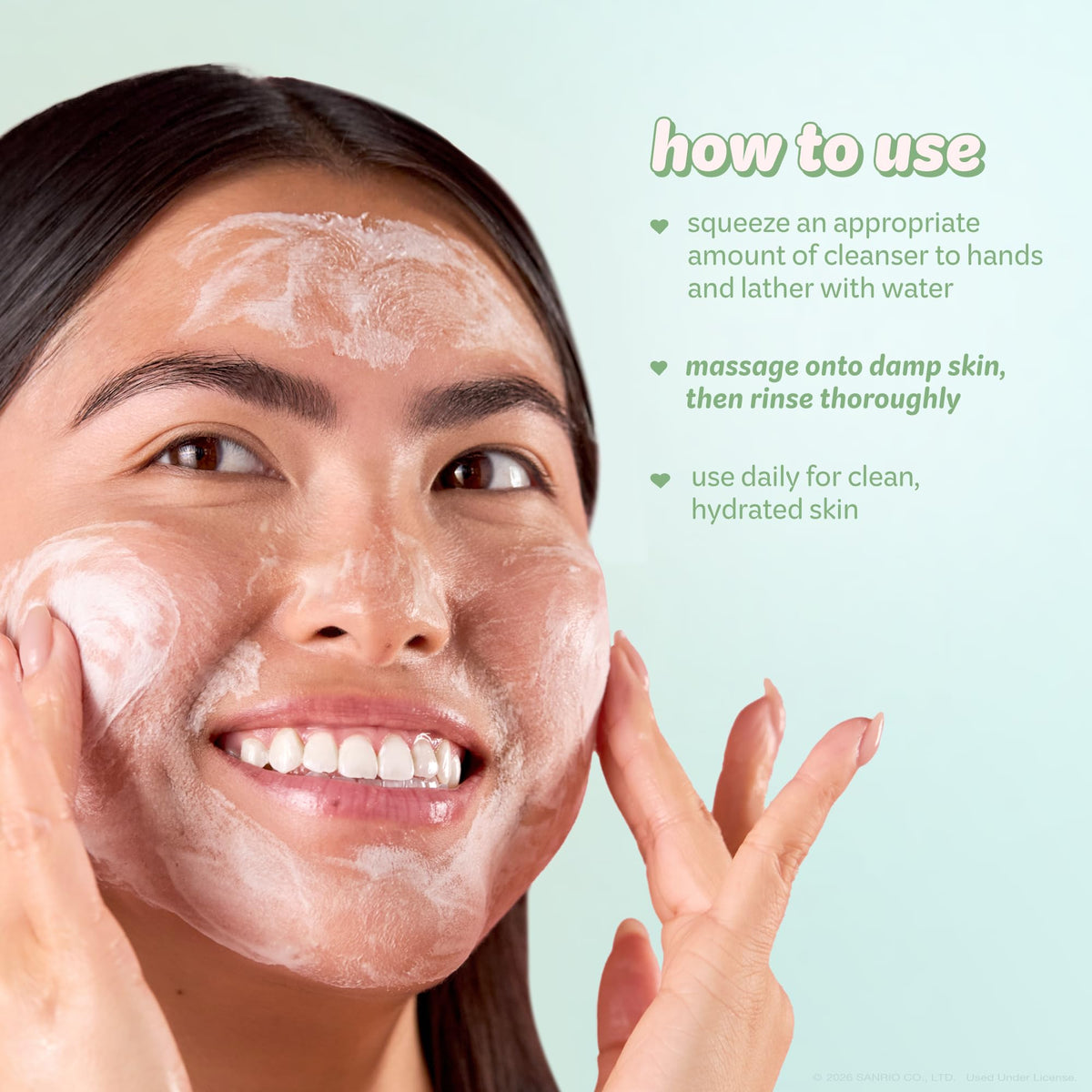 The Crème Shop tube beside measurements to show 5.07 fl oz size and travel-ready convenience