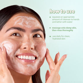 The Crème Shop tube beside measurements to show 5.07 fl oz size and travel-ready convenience