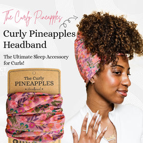The Curly Pineapples close-up of soft stretchy fabric showing texture and comfort benefit
