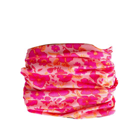 The Curly Pineapples fabric close-up showing soft stretch for gentle hold