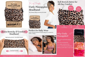 The Curly Pineapples beside a hand to show adult size and coverage