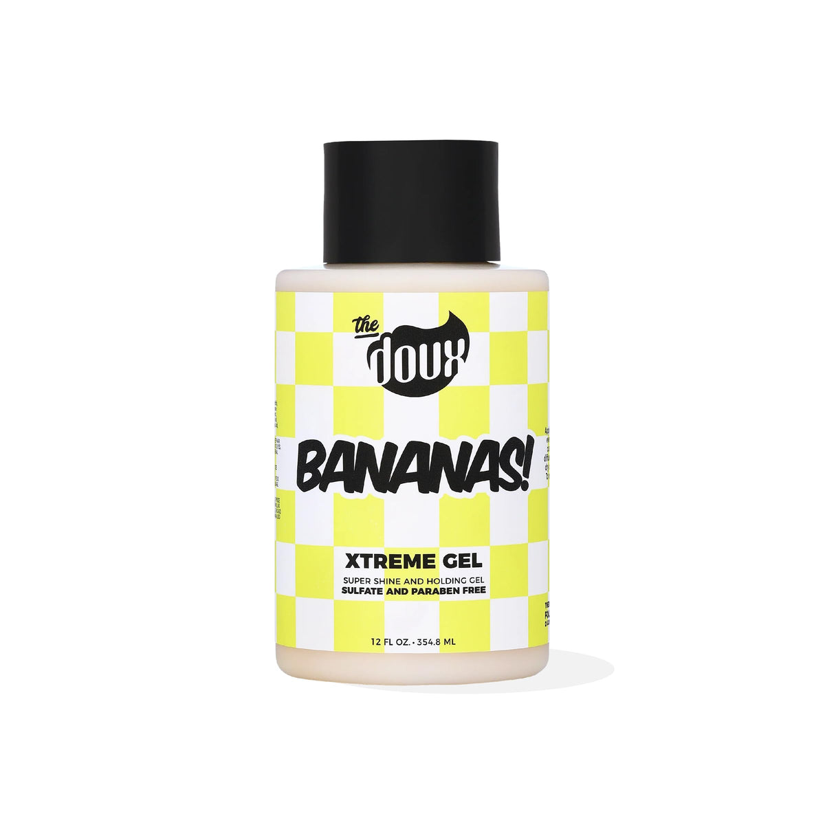 The Doux front packaging showing product name and size, clear labeling and benefit
