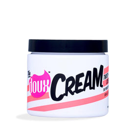 The Doux front packaging showing product benefits and label
