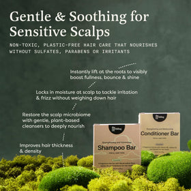The Earthling Co. close-up of creamy lather demonstrating gentle cleansing