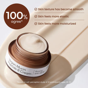 The Face Shop jar staged on bathroom shelf conveying daily skincare routine ease