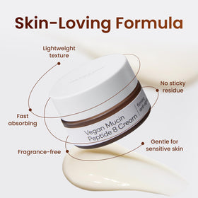 The Face Shop 50 ml jar beside common items to show travel-friendly size