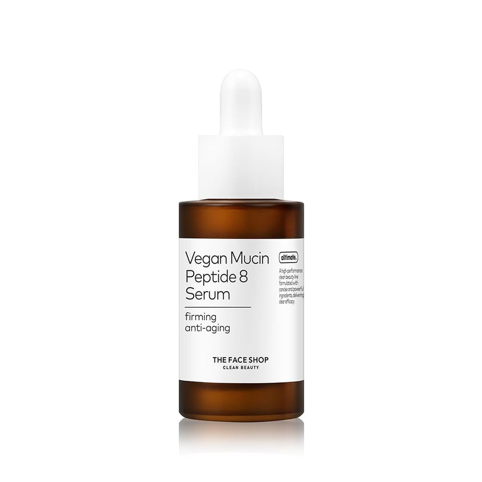 The Face Shop front bottle view showing sleek packaging and hydrating benefits