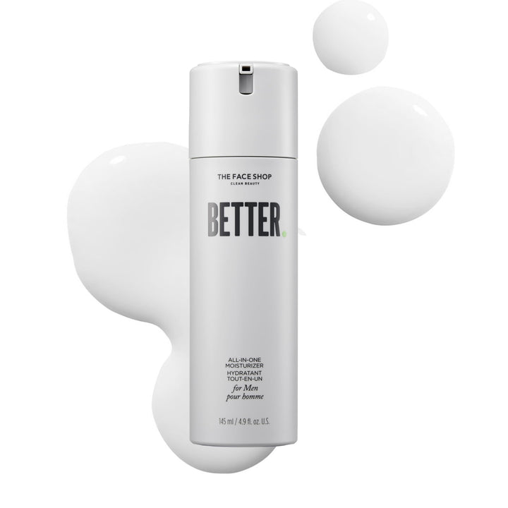 The Face Shop bottle front view showing label and lightweight formula benefit
