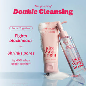 The Face Shop duo on bathroom counter lifestyle shot showing everyday ritual convenience