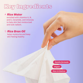 THE FACE SHOP pack in a tote illustrating on-the-go convenience