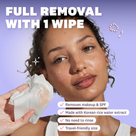 THE FACE SHOP size comparison with phone showing travel-friendly scale