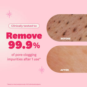THE FACE SHOP wipe in hand demonstrating ease of use and convenience