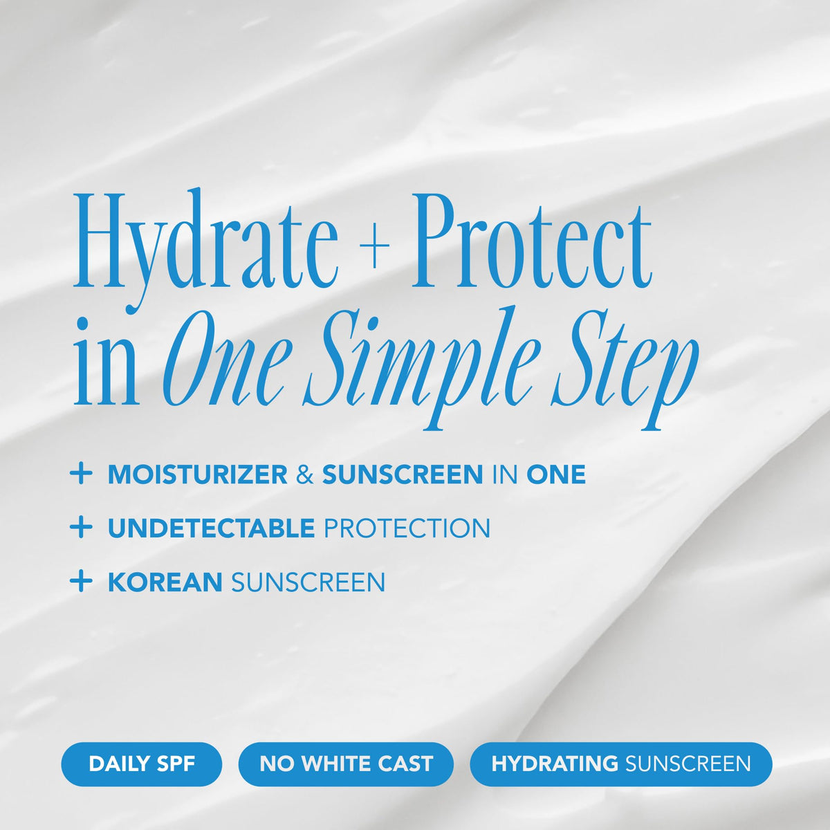 The Face Shop Hydro Sun Barrier next to ruler highlighting 1.69 fl oz portable size