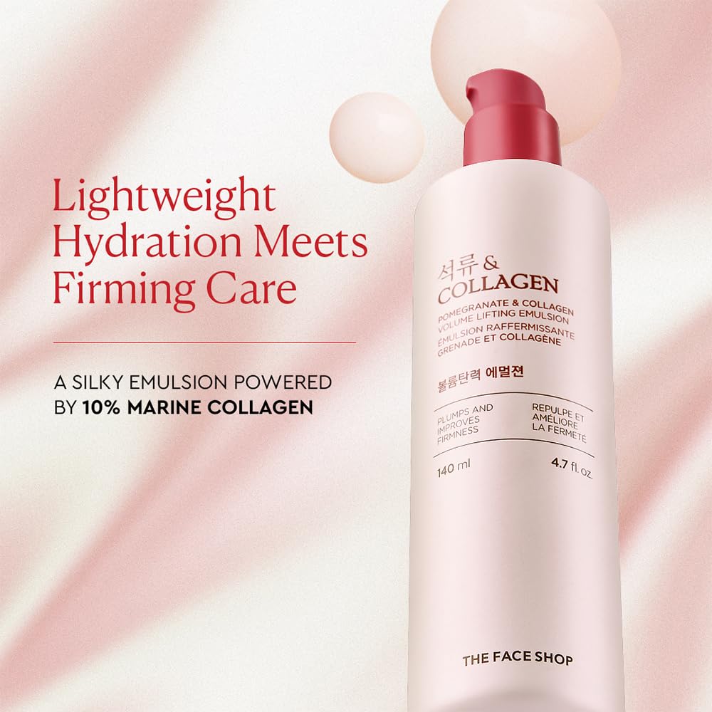 The Face Shop close-up texture of emulsion showing smooth hydration