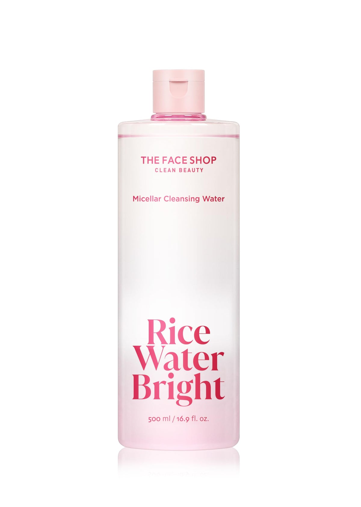 The Face Shop front packaging showing bottle and label for clear identification and appeal