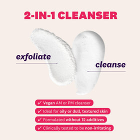 Product label with ingredients list indicating The Face Shop plant-based actives