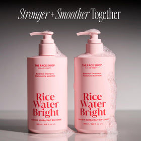 The Face Shop paired with matching shampoo for complete routine