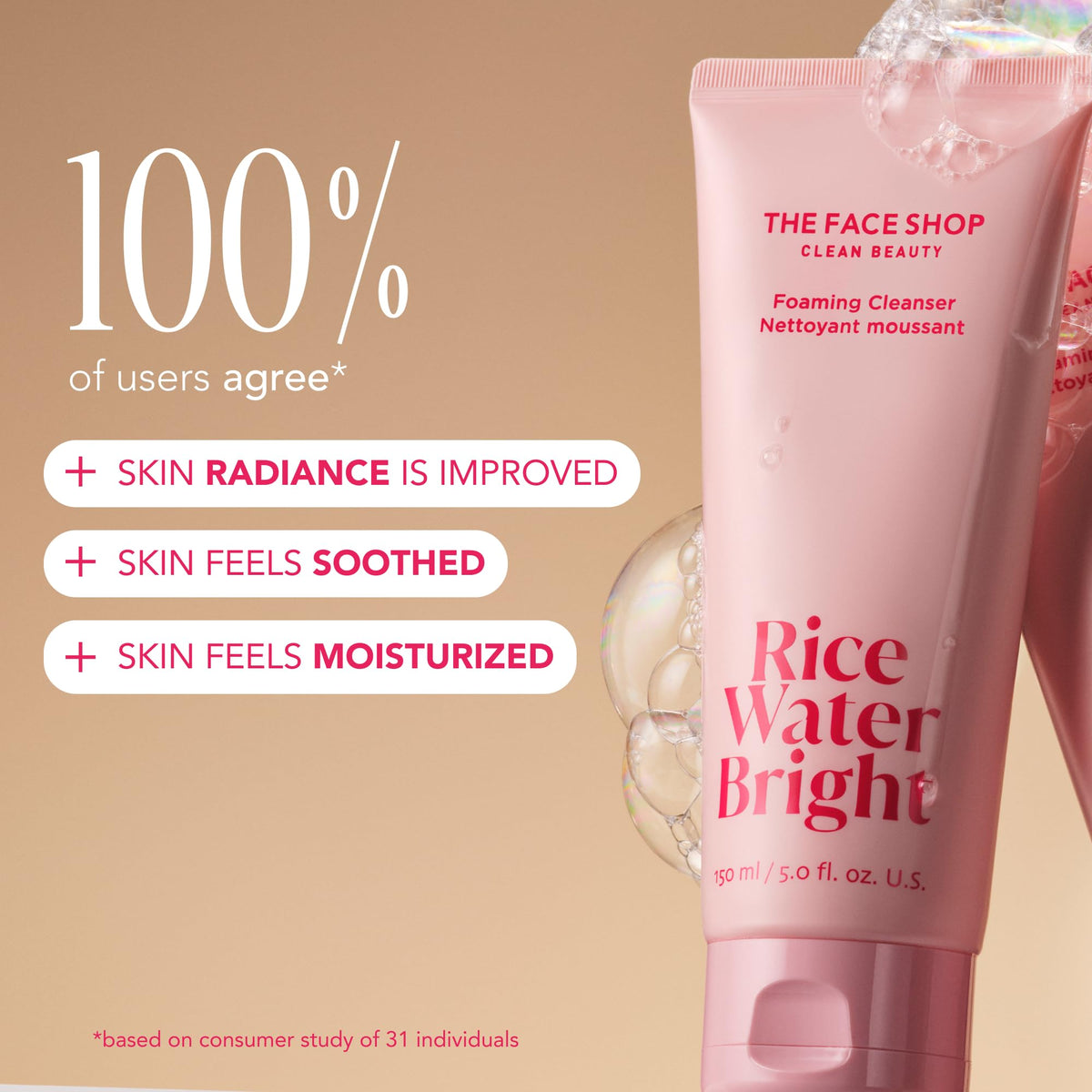 The Face Shop face cream open jar texture demonstrating rich moisture