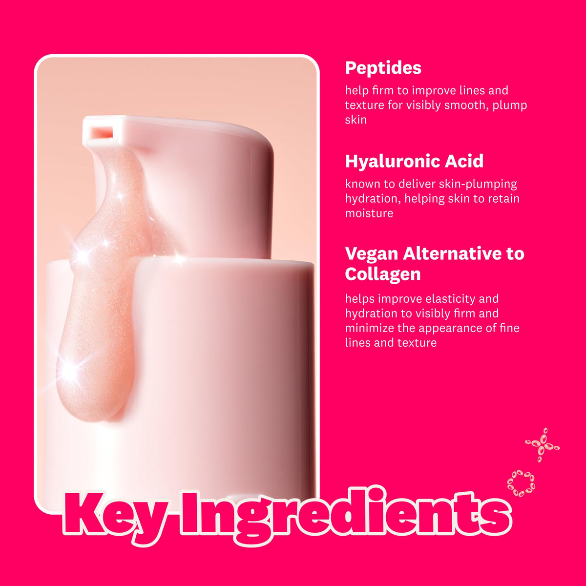 THE FACE SHOP close-up texture of serum demonstrating lightweight hydration