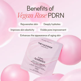 The Face Shop serum drop on fingertip showing concentrated hydration boost