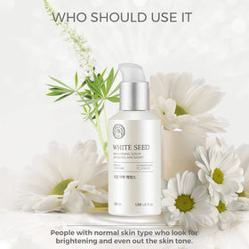 The Face Shop serum on bathroom vanity styled for everyday skincare routine inspiration