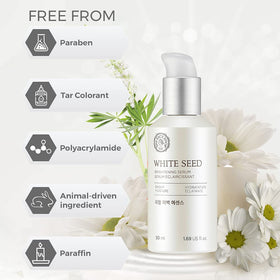 Morning routine scene with The Face Shop serum highlighting brightening daily use