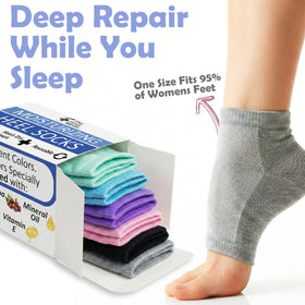 The Foot Medic cotton-blend outer texture detail for soft feel