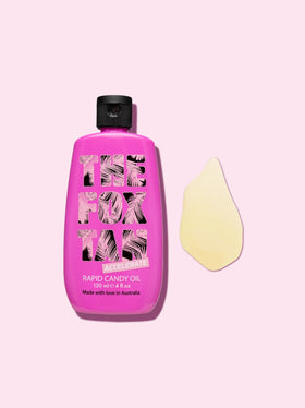 THE FOX TAN applied on arm showing even coverage and hydrated skin