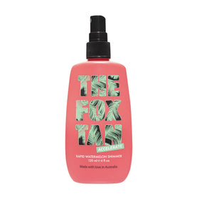 THE FOX TAN front packaging showing bottle and branding for easy identification