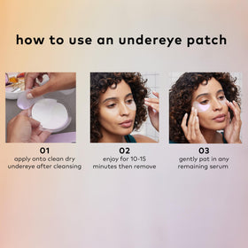 The Good Patch ingredient label with caffeine and aloe emphasis for efficacy