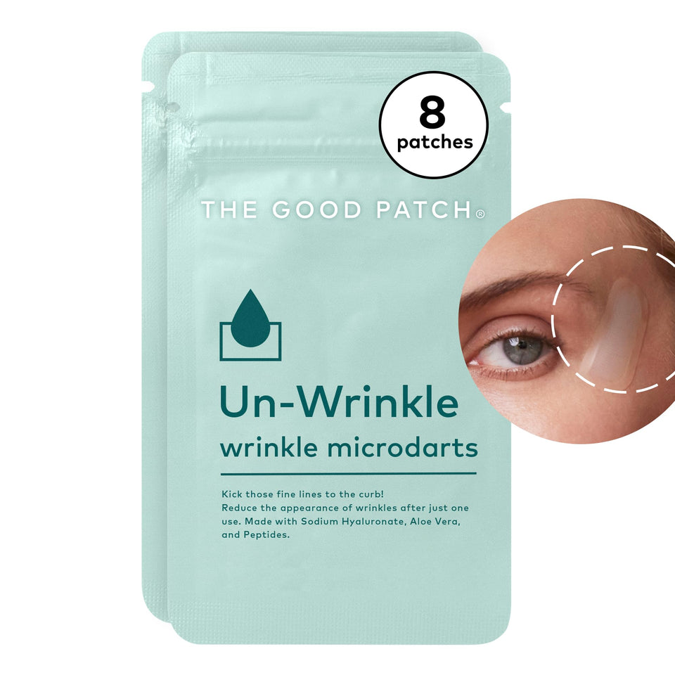 The Good Patch front packaging showing product and benefits