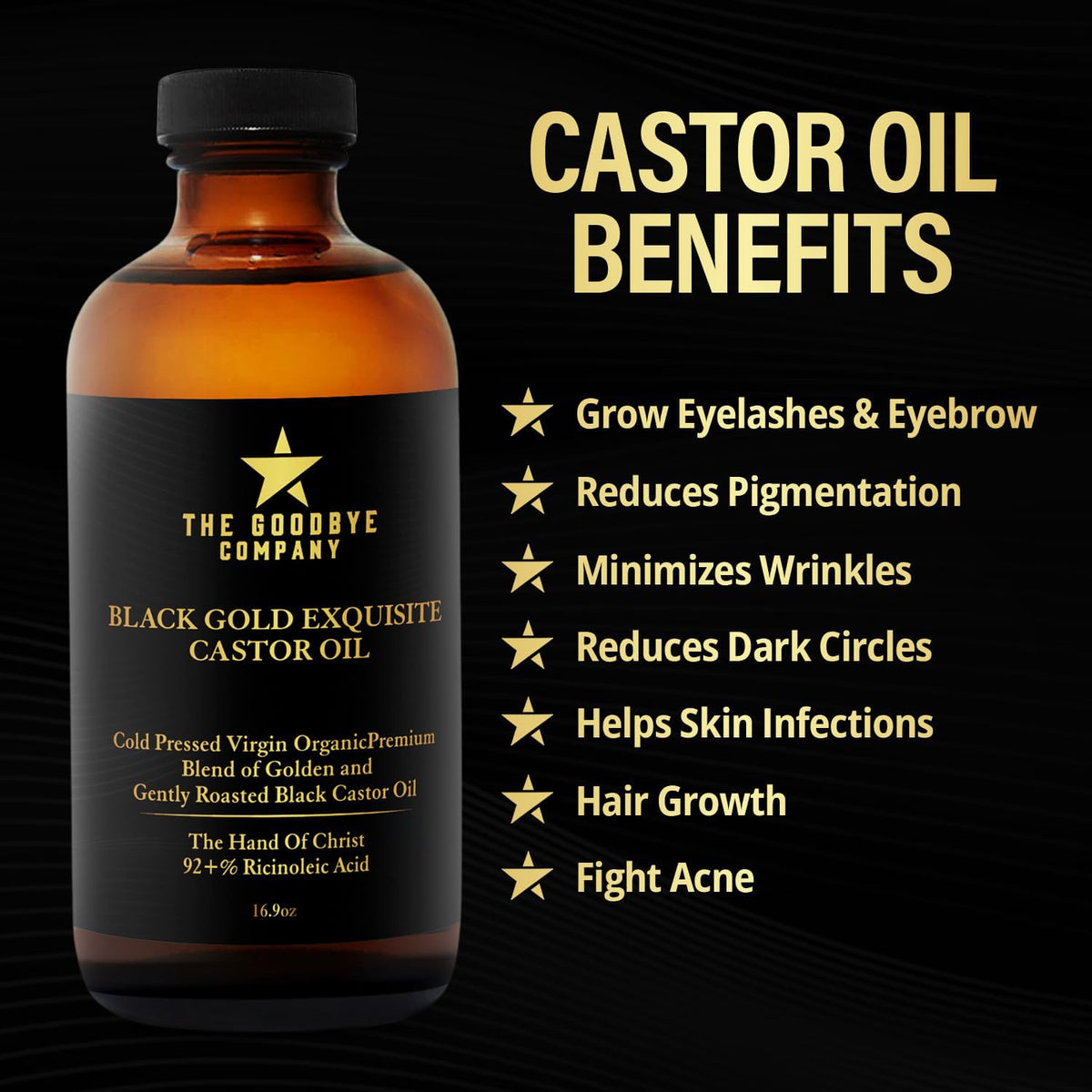 The Goodbye Company applying oil to brows and lashes for fuller conditioning