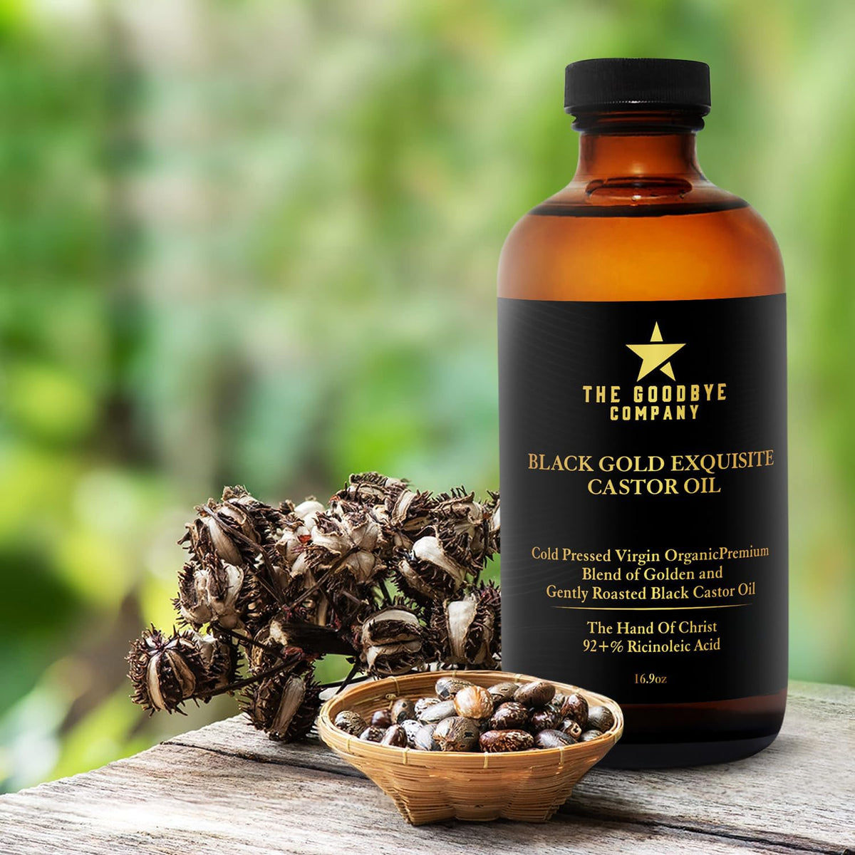 The Goodbye Company roasted castor beans illustrating traditional processing benefits