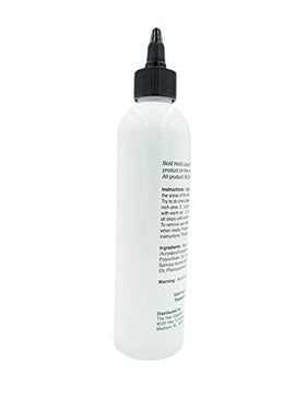 The Hair Diagram applying gel to hairline for secure, temporary hold