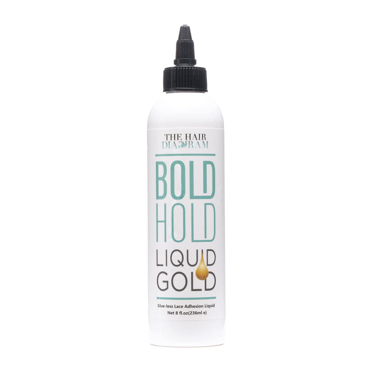 The Hair Diagram bottle front label showing product name and benefit