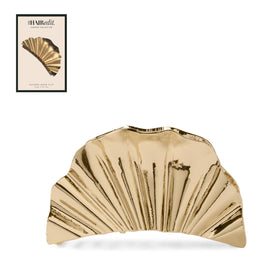 The Hair Edit golden hour front view showing elegant gold finish and secure hold
