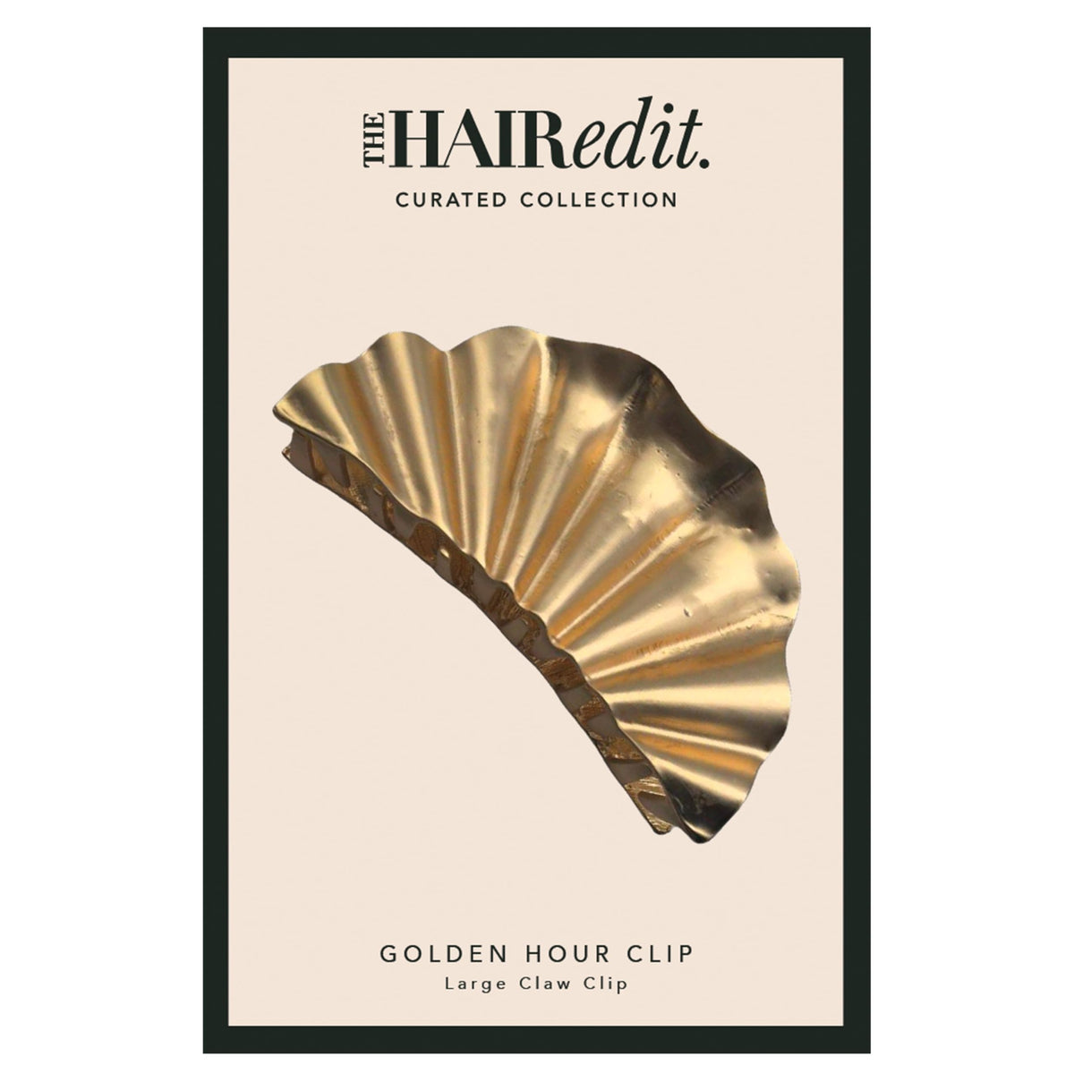 The Hair Edit golden hour detail of spring and label highlighting strong construction