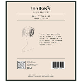 The Hair Edit styled with a casual outfit showing fashion-forward accessory benefit