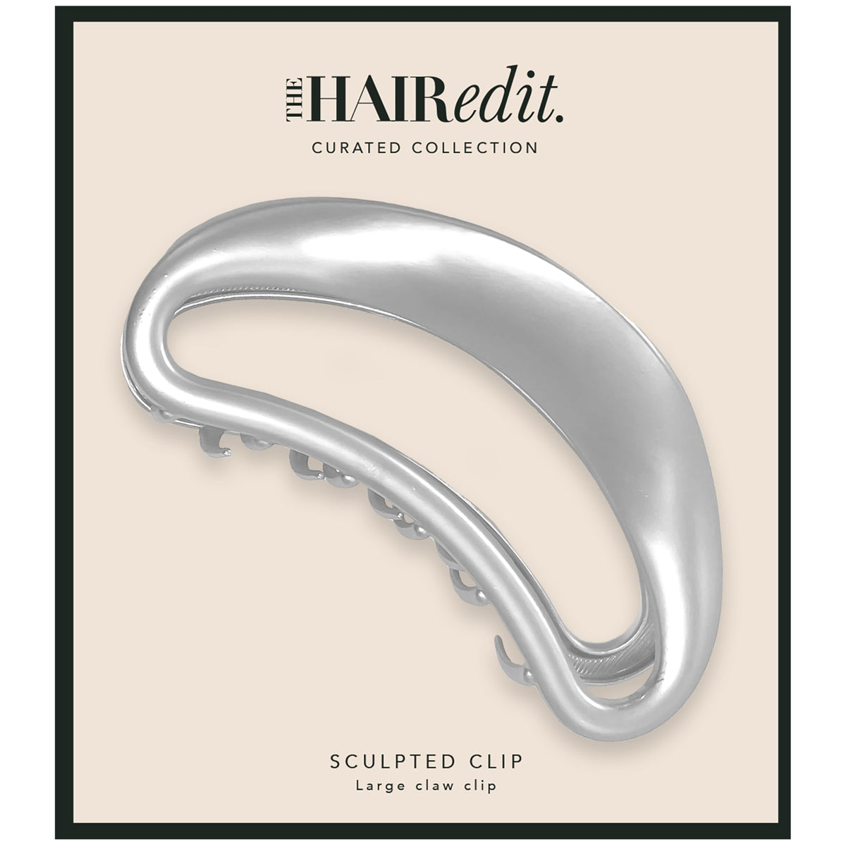 The Hair Edit packaging and label close-up showing quality presentation benefit