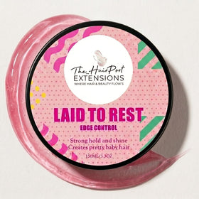 The Hairport jar front view showing product and branding, highlights extra hold
