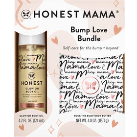 The Honest Company front packaging showing both bump care products and benefits