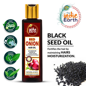 The Indie Earth scalp massage application demonstrating improved circulation