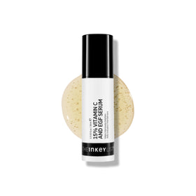 The INKEY List front bottle showing product and brand for easy identification