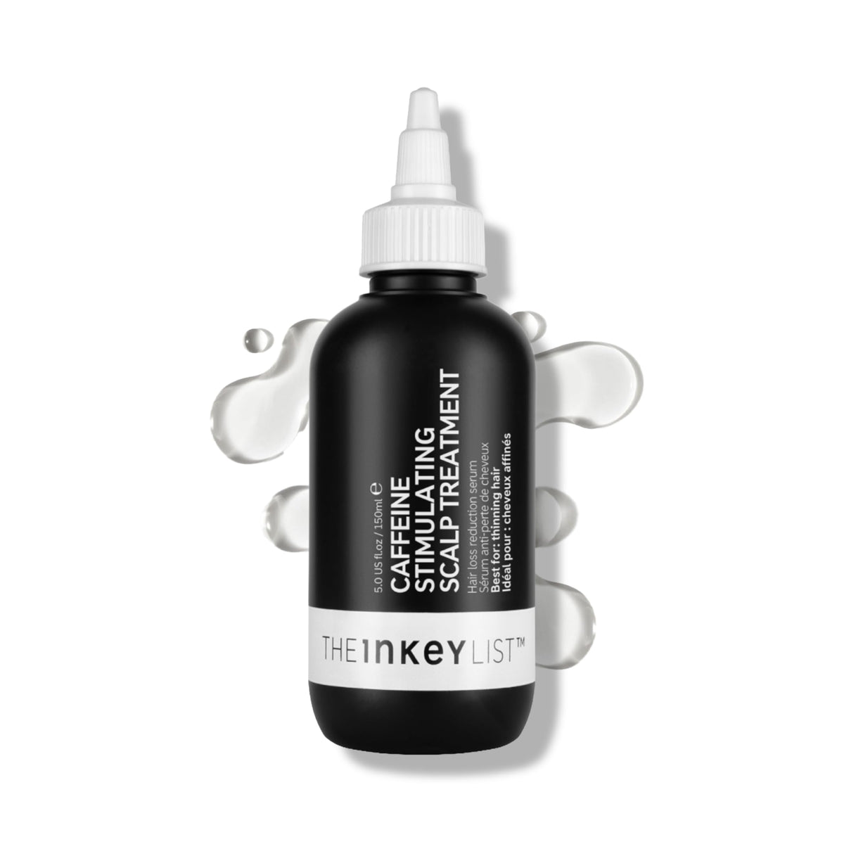 The INKEY List front bottle image showing clear label and benefits